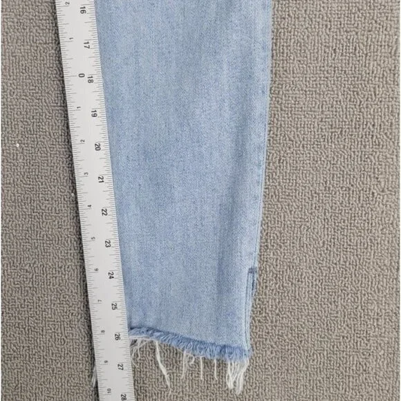 GRLFRND Size 26 Light Wash Titanium Karolina Raw hem Skinny Jean - Picture 9 of 12